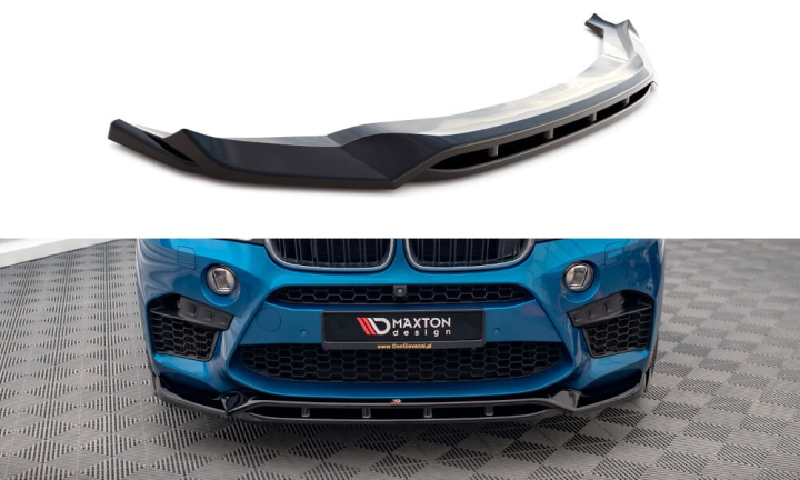 BMW X5 M F85 / X6 M F86 2014-2018 Frontsplitter V.3 Maxton Design  i gruppen Bilmodeller / BMW / X5 (F15) 13-18 / Styling hos DDESIGN AB (BM-X5M-15-FD3-FD3R)