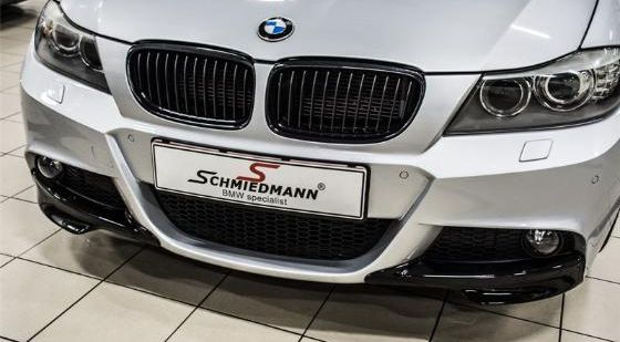 BMW 3-Serie E90 / E91 LCI M-Sport 2008-2012 Frontläpp Set Schmiedmann i gruppen Bilmodeller / BMW / 3-serie (E90-E91) 2005-2012 / Styling / Frontläppar hos DDESIGN AB (FRL9091NM)
