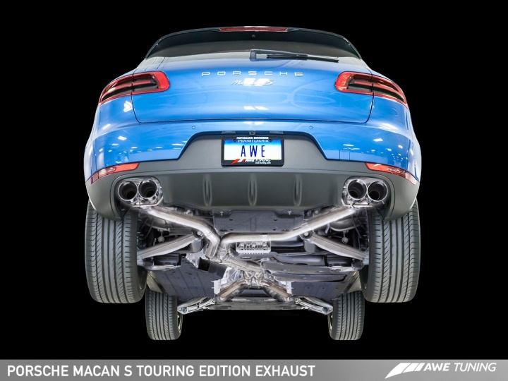 awe3015-43072 Porsche Macan S/GTS Touring Edition Avgassystem AWE Tuning