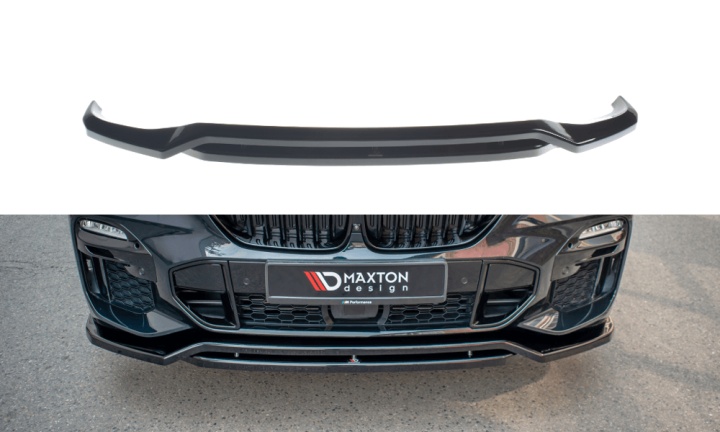var-BM-X5-05-MPACK-FD1T-F BMW X5 G05 M-Sport 2018+ Frontsplitter V.1 Maxton Design 