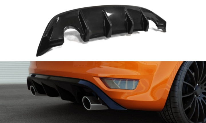 var-FO-FO-2F-ST-RS1 Ford Focus ST 2007-2011 Diffuser Maxton Design 