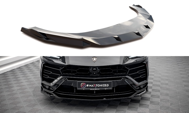 var-LA-UR-1-FD3G Lamborghini Urus 2018+ Frontsplitter V.3 Maxton Design 