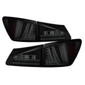 ALT-YD-LIS06-LED-BSM Lexus IS250 06-08 LED Bakljus - Svarta Röktonade Spyder Auto (1)
