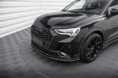 Audi Q3 Sportback F3 2019+ Frontläpp / Frontsplitter V.1 Maxton Design