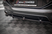 BMW X6 M-Paket 2019+ Bakre Splitter (Med Splitters) Passar Dragkrok V.3 Maxton Design 