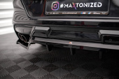 BMW X6 M F96 2020+ Bakre Splitter (Med Splitters) V.1 Maxton Design