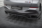 BMW X6 M-Sport G06 LCI 2023+ Bakre Splitter / Diffuser med Splitters V.2 Maxton Design