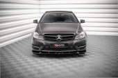 Mercedes C-Klass Coupe AMG-Line C204 2011-2015 Frontsplitter V.1 Maxton Design