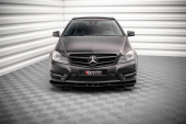 Mercedes C-Klass Coupe AMG-Line C204 2011-2015 Frontsplitter V.2 Maxton Design