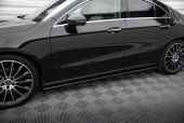 Mercedes-Benz CLA Coupe / Shooting Brake C118 2019+ Sidokjolar / Sidoextensions Maxton Design