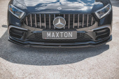 ME-CLS-257-AMGLINE-FD1C Mercedes CLS 53AMG / AMG-Line C257 2018-2021 Frontsplitter V.1 Maxton Design (6)