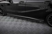 Mercedes A-Klass AMG-Line W176 Facelift 2015-2018 Street Pro Sidokjolar / Sidoextensions Maxton Design