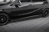 Mercedes A-Klass AMG-Line W176 Facelift 2015-2018 Street Pro Sidokjolar / Sidoextensions Maxton Design
