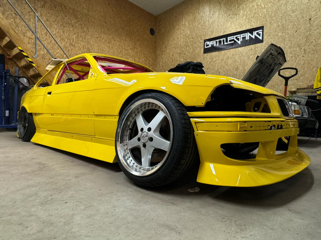 Från Isbil till Elmia - Linus Ljungs BMW E36 Coupe