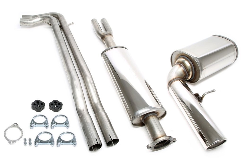 Volvo XC Cross Country S 2000-2007 Rostfritt Sportavgassystem Catback