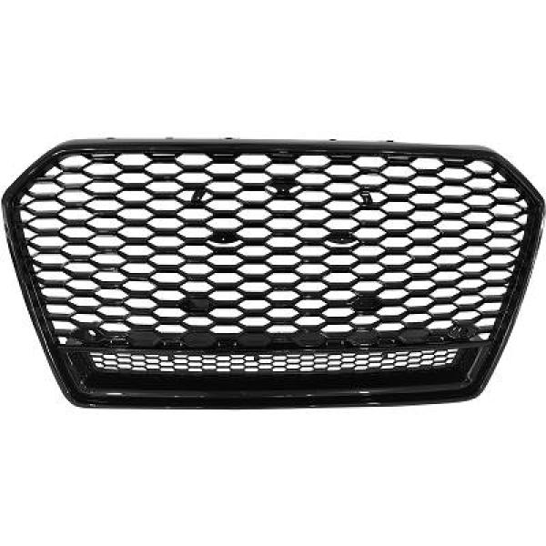AUDI A6 C7 15-18 Honeycomb Svart Sportgrill RS-Look DIEDERICHS i gruppen Välj bilmodell / Audi / A6 - S6 - RS6 (C7) 2011-2018 / Styling / Grill hos DDESIGN Scandinavia AB (1028241)