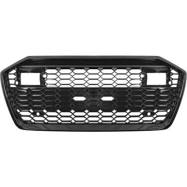 AUDI A6 C8 18+ Blanksvart Sportgrill RS-Look DIEDERICHS i gruppen Välj bilmodell / Audi / A6 - S6 - RS6 (C8) 2018+ / Styling hos DDESIGN Scandinavia AB (1029240)