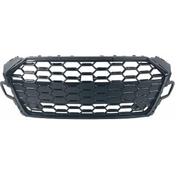 AUDI A5 F5 19+ Svart Sportgrill Sport-Look (med PDC) DIEDERICHS i gruppen Välj bilmodell / Audi / A5 - S5 - RS5 (F5) 2016+ / Styling hos DDESIGN Scandinavia AB (1046542)