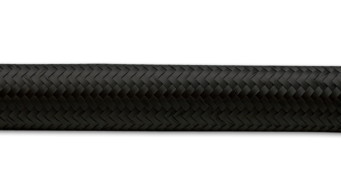 11990 -10AN Gummislang (152cm) Svart Nylonöverdrag Vibrant Performance