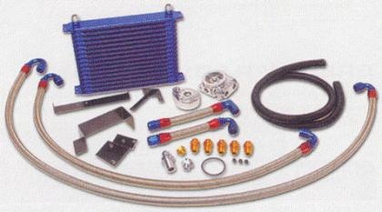 12024418 Nissan Skyline RB25 OljekylarKit Med Filter Relocation Kit 13-Raders GReddy