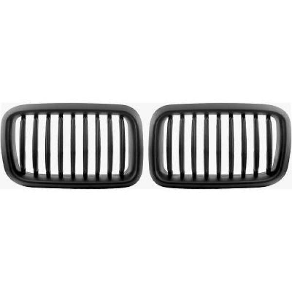 BMW 3-Serie E36 91-96 Mattsvart Sportgrill DIEDERICHS i gruppen Välj bilmodell / BMW / 3-serie (E36) 1990-2000 / Styling / Grill hos DDESIGN Scandinavia AB (1213340)