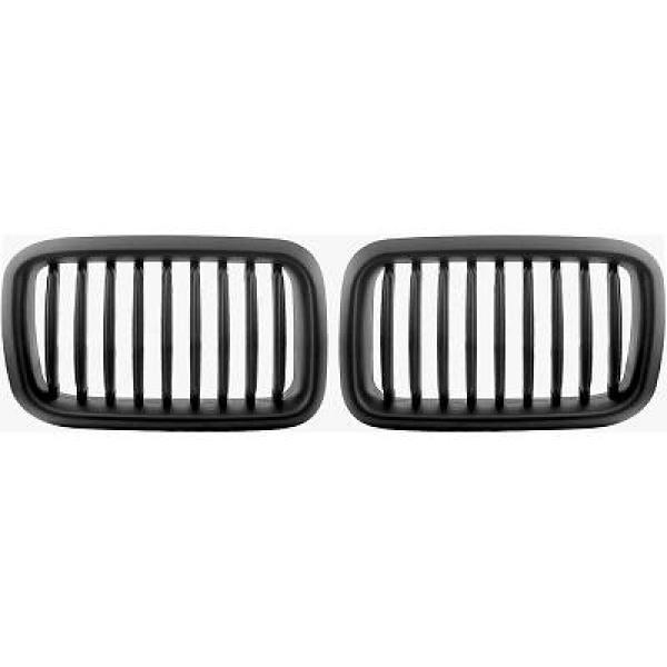 BMW 3-Serie E36 91-96 Mattsvart Sportgrill DIEDERICHS i gruppen Bilmodeller / BMW / 3-serie (E36) 1990-2000 / Styling / Grill hos DDESIGN AB (1213340)