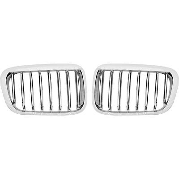 BMW 3-Serie E46 Sedan 98-01 Kromad Sportgrill DIEDERICHS i gruppen Välj bilmodell / BMW / 3-serie (E46) 1998-2005 / Styling / Grill hos DDESIGN Scandinavia AB (1214140)