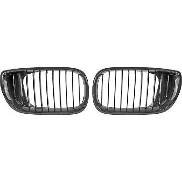 BMW 3-Serie E46 Sedan 01-05 Blanksvart Sportgrill Performance-Look DIEDERICHS i gruppen Bilmodeller / BMW / 3-serie (E46) 1998-2005 / Styling / Grill hos DDESIGN AB (1215641)