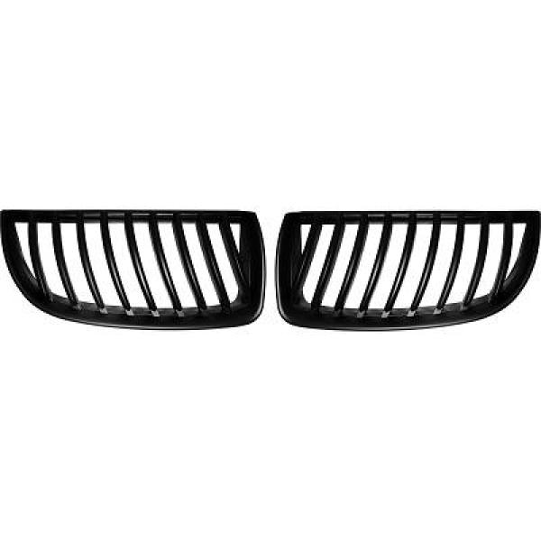 BMW 3-Serie E90/E91 05-08 Svart Sportgrill DIEDERICHS i gruppen Välj bilmodell / BMW / 3-serie (E90-E91) 2005-2012 / Styling hos DDESIGN Scandinavia AB (1216240)