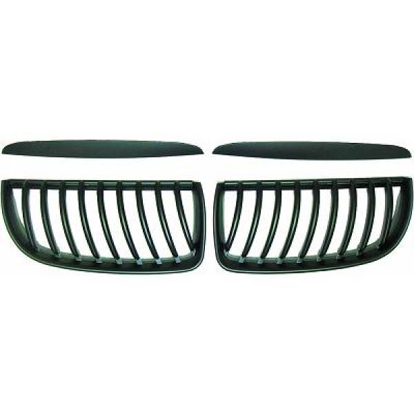 BMW 3-Serie E90/E91 05-08 Komplett Svart Sportgrill / Njurar DIEDERICHS i gruppen Välj bilmodell / BMW / 3-serie (E90-E91) 2005-2012 / Styling hos DDESIGN Scandinavia AB (1216242)