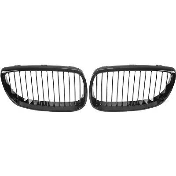BMW 3-Serie E92/E93 06-10 Blanksvart Sportgrill / Njurar Performance-Look DIEDERICHS i gruppen Välj bilmodell / BMW / 3-serie (E92-E93) 05-12 / Styling / Grill hos DDESIGN Scandinavia AB (1216541)