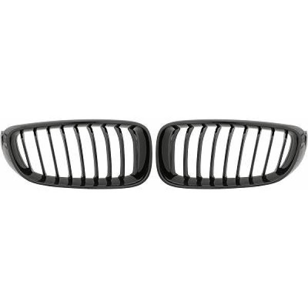 BMW 3-Serie F34 13+ Enkelribbad Blanksvart Sportgrill / Njurar DIEDERICHS i gruppen Välj bilmodell / BMW / 3-serie-4-serie (F30-F36) 11-19 / Styling / Grill hos DDESIGN Scandinavia AB (1217942)