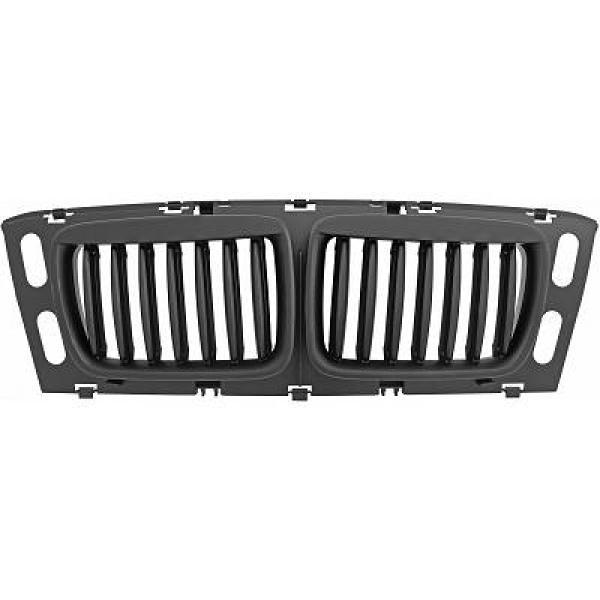 BMW 5-Serie E34 92-96 Sportgrill Svart DIEDERICHS i gruppen Välj bilmodell / BMW hos DDESIGN Scandinavia AB (1222340)