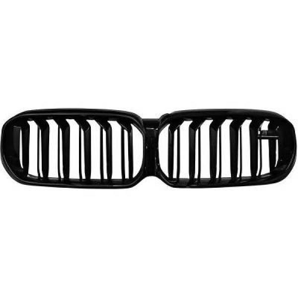 BMW 5-Serie G30/G31 2020-2023 (Ej Kamera) Motorsport-Look Blanksvart Sportgrill / Njurar DIEDERICHS i gruppen Välj bilmodell / BMW / 5-serie (G30-G31) 16+ / Styling hos DDESIGN Scandinavia AB (1226640)