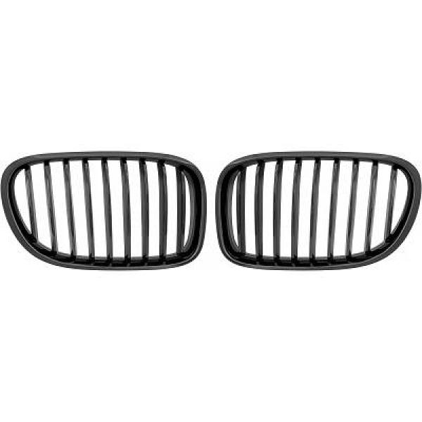 BMW 7-Serie F01 08-12 Enkelribbad Blanksvart Sportgrill / Njurar DIEDERICHS i gruppen Välj bilmodell / BMW / 7-serie (F01-F02) 08-15 / Styling hos DDESIGN Scandinavia AB (1244441)