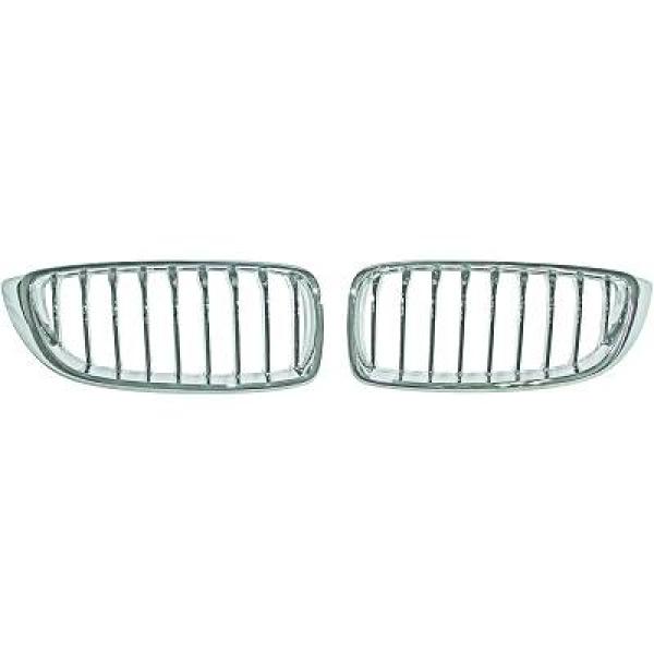 BMW 4-Serie F32/33/36 13-21 Enkelribbad Kromad Sportgrill / Njurar DIEDERICHS i gruppen Välj bilmodell / BMW / 3-serie-4-serie (F30-F36) 11-19 / Styling / Grill hos DDESIGN Scandinavia AB (1245240)