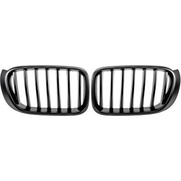 BMW X3 F25 14-18 Enkelribbad Mattsvart Sportgrill / Njurar Performance-Look DIEDERICHS i gruppen Välj bilmodell / BMW / X3 (F25) 10-17 hos DDESIGN Scandinavia AB (1276540)
