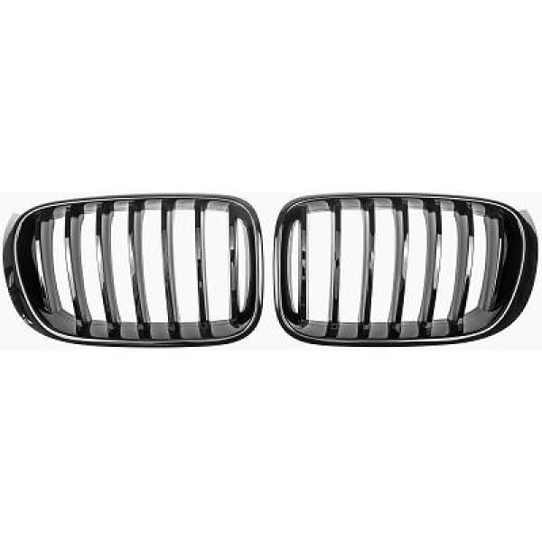 BMW X3 F25 14-18 Enkelribbad Blanksvart Sportgrill / Njurar Performance-Look DIEDERICHS i gruppen Välj bilmodell / BMW / X3 (F25) 10-17 hos DDESIGN Scandinavia AB (1276541)
