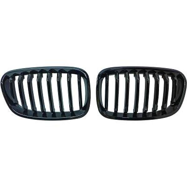 BMW 1-Serie F20 11-15 Enkelribbad Blanksvart Sportgrill / Njurar DIEDERICHS i gruppen Välj bilmodell / BMW / 1-serie 2-serie (F20-F23) 2011-2019 / Styling / Grill hos DDESIGN Scandinavia AB (1281340)