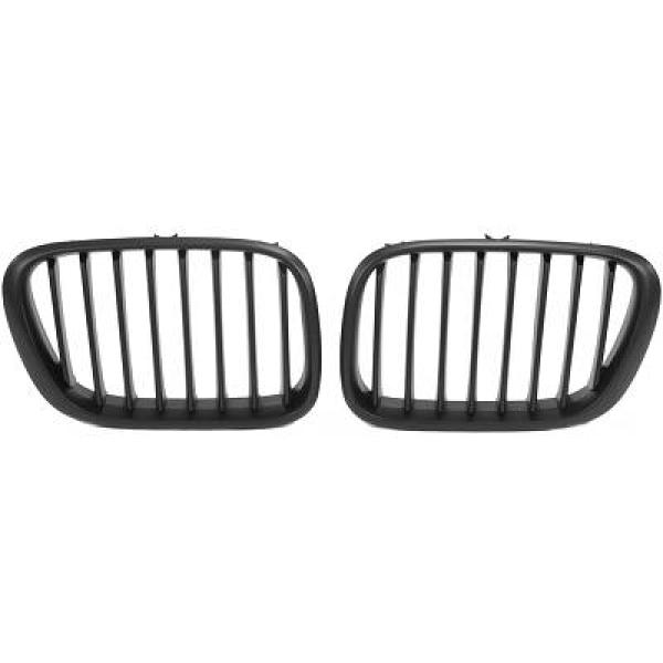 BMW X5 E53 99-03 Enkelribbad Svart Sportgrill / Njurar DIEDERICHS i gruppen Välj bilmodell / BMW / X5 (E53) 99-06 / Styling hos DDESIGN Scandinavia AB (1290340)