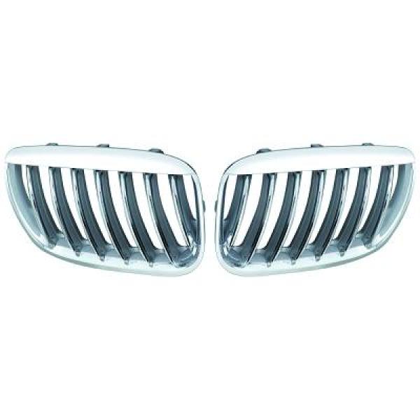 BMW X5 E53 03-07 Enkelribbad Kromad Sportgrill / Njurar DIEDERICHS i gruppen Välj bilmodell / BMW / X5 (E53) 99-06 / Styling hos DDESIGN Scandinavia AB (1290440)