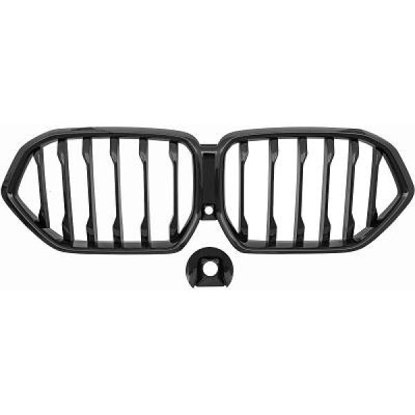 BMW X5 G05 19+ (med Kamera) Enkelribbad Svart Sportgrill / Njurar Performance-Look DIEDERICHS i gruppen Välj bilmodell / BMW / X6 (G06) 19+ hos DDESIGN Scandinavia AB (1294840)