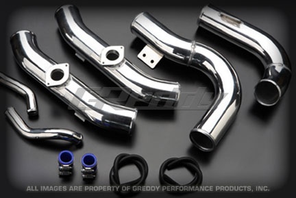 13920401 Nissan GT-R 09- RX Insugs InterCoolerrörs Kit GReddy