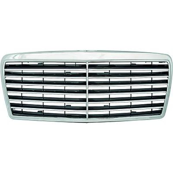 MERCEDES E-Class W124 93-95 Krom/Svart Sportgrill DIEDERICHS i gruppen Välj bilmodell / Mercedes Benz / E-Class 85-96 (W124) hos DDESIGN Scandinavia AB (1613039)