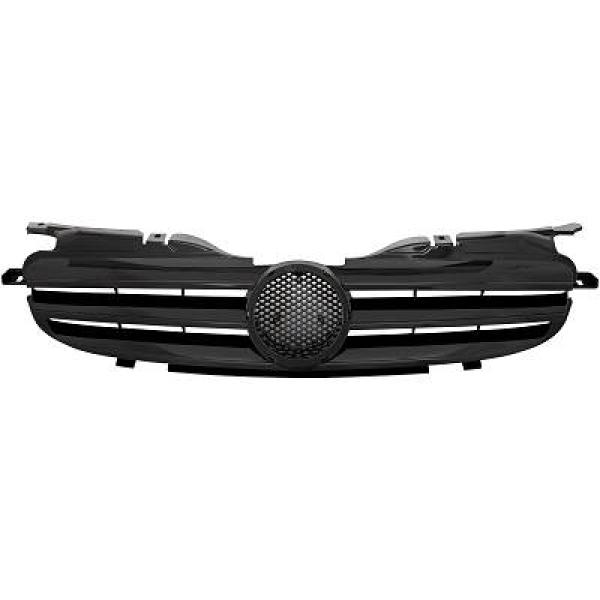 MERCEDES SLK-Class R170 96-04 Ribbad Svart Sportgrill CL-Look DIEDERICHS i gruppen Bilmodeller / Mercedes Benz / SLK-Class 96-04 (R170) / Styling / Grill hos DDESIGN AB (1635242)