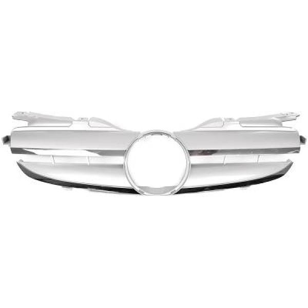 MERCEDES SLK-Class R170 96-04 Krom/Silver Sportgrill CL-Look (ej facelift) DIEDERICHS i gruppen Välj bilmodell / Mercedes Benz / SLK-Class 96-04 (R170) / Styling / Grill hos DDESIGN Scandinavia AB (1635341)