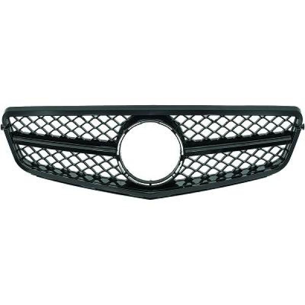 MERCEDES C-Class W204 11-14 Svart Sportgrill Utan Emblem DIEDERICHS i gruppen Välj bilmodell / Mercedes Benz / C-Class 07-15 (W204) / Styling hos DDESIGN Scandinavia AB (1672840)