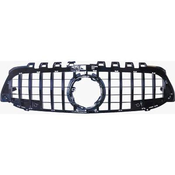MERCEDES A-Class W177/V177 18+ Svart Panamericana Sportgrill AMG/GT-Look (med PDC och utan ADAS) DIEDERICHS i gruppen Välj bilmodell / Mercedes Benz / A-Klass 18+ (W177) hos DDESIGN Scandinavia AB (1683143)