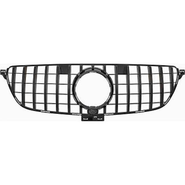 MERCEDES GLE-Class C292 15-19 Svart Panamericana Sportgrill AMG/GT-Look DIEDERICHS i gruppen Välj bilmodell / Mercedes Benz / GLE-Class 11-19 (W166) hos DDESIGN Scandinavia AB (1692440)