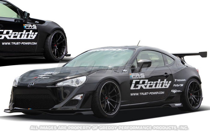 17010223 Toyota GT86 / Subaru BRZ 12-16 Rocket Bunny V1 Utan Vinge